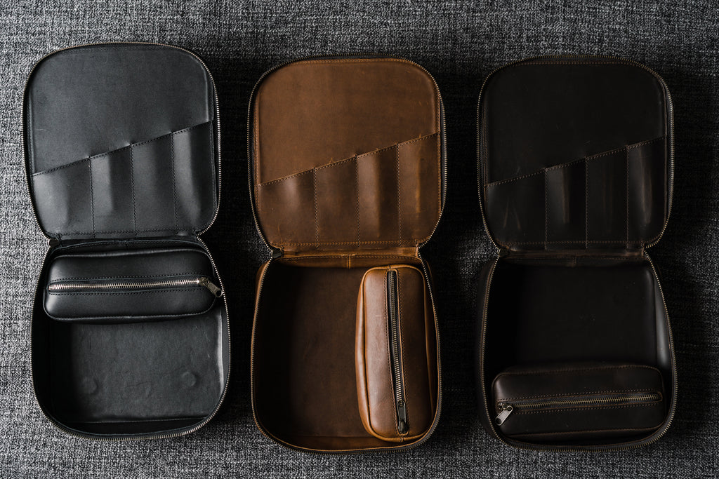 There Signature Leather Finishes