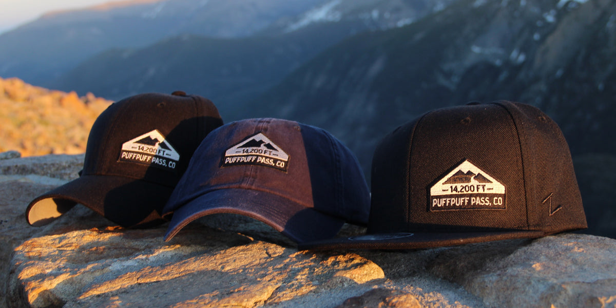 PuffPuffPass Hats - ColoradoCool Apparel - Colorado Gear - Colorado Hats 