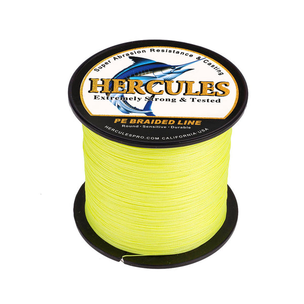 yellow fishing line