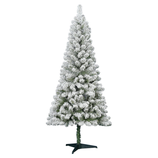 unlit artificial christmas tree