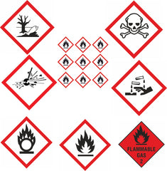 Dangerous Substance Safety Signs and Labels