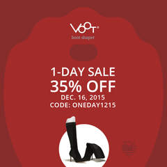 Voot Dec. 2015 1-Day Sale