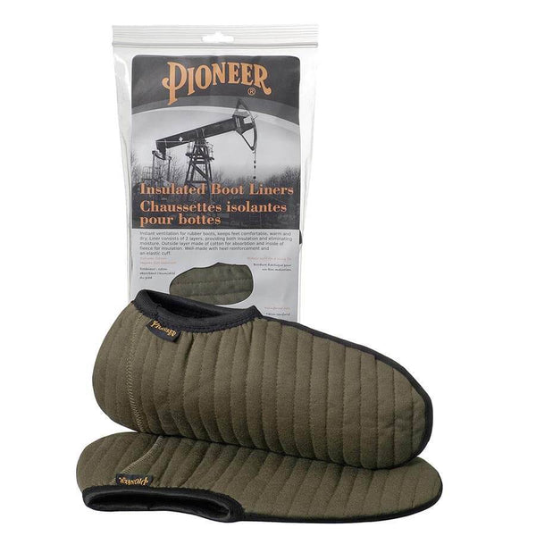 14 Pioneer V4800410-14 Insulated Work Boot Liners Sockette for Rubber Plastic and Work Boots 