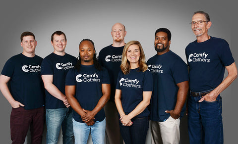 Comfy Clothiers Team Photo