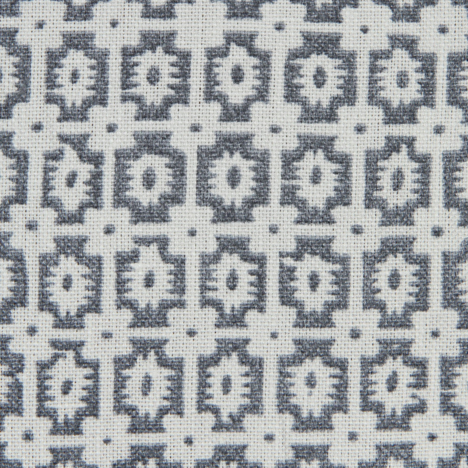 MARINER-COASTAL-NAVY Inman Square Fabric - Navy