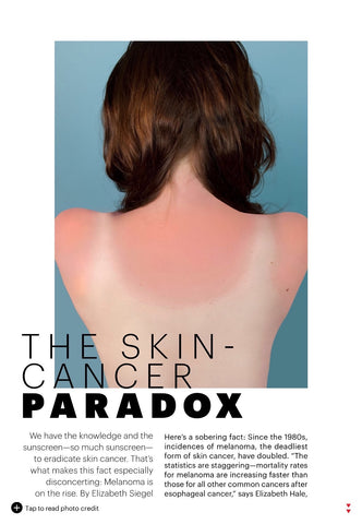 the skin cancer paradox