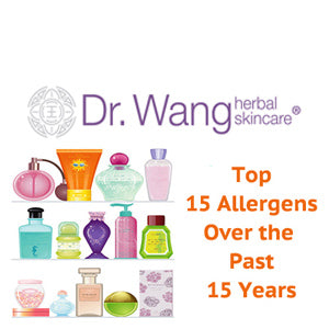 top 15 allergens in the past 15 years voted by the Contact Dermatitis Society of America