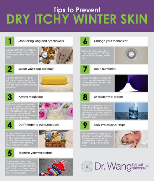 winter dry itchy skin