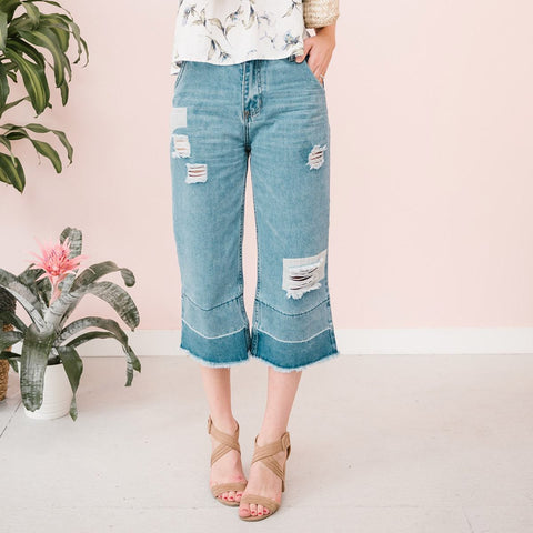 High-Rise Crop Jean