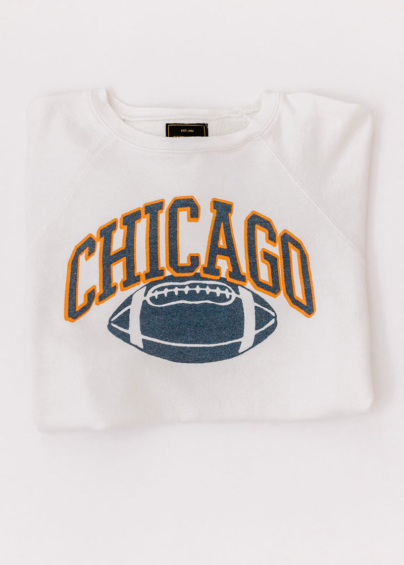 VTG CHICAGO BEARS CROP FOOTBALL JERSEY