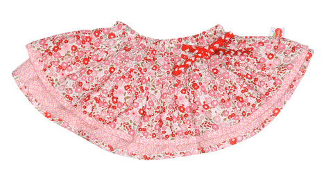 Mathilda Pink Primrose Skirt, Sizes in 3Y - 8Y - The Happiness Blog | Oobi Girls Kid Fashion