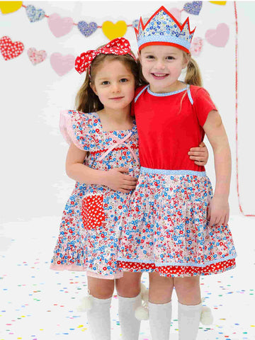 Ellie French Primrose Dress, Sizes in 2Y - 12Y - Coming Soon! And Holly French Primrose Dress, Sizes in 2Y - 12Y - The Happiness Blog | Oobi Girls Kid Fashion