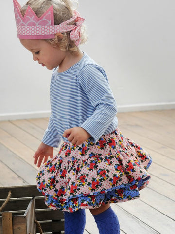 Winter Wildflowers Photo Shoot  - Alex Design Notes | Oobi Girls Kid Fashion