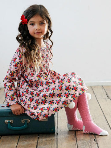 Winter Wildflowers Photo Shoot  - Alex Design Notes | Oobi Girls Kid Fashion