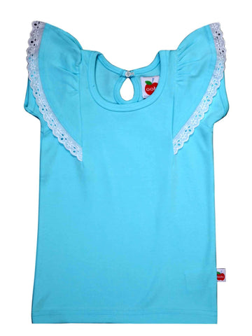 Flutter Sky Tee, Sizes in 6M - 12Y - The Happiness Blog | Oobi Girls Kid Fashion