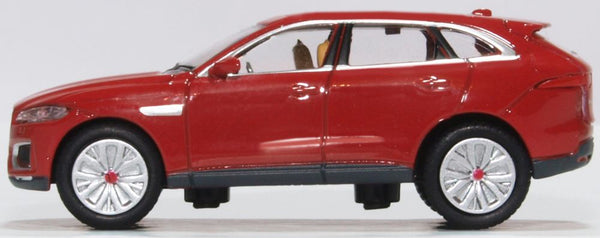 New !° Oxford 76JFP003 Jaguar F-Pace Red Scale 1:76 Model Car 230237