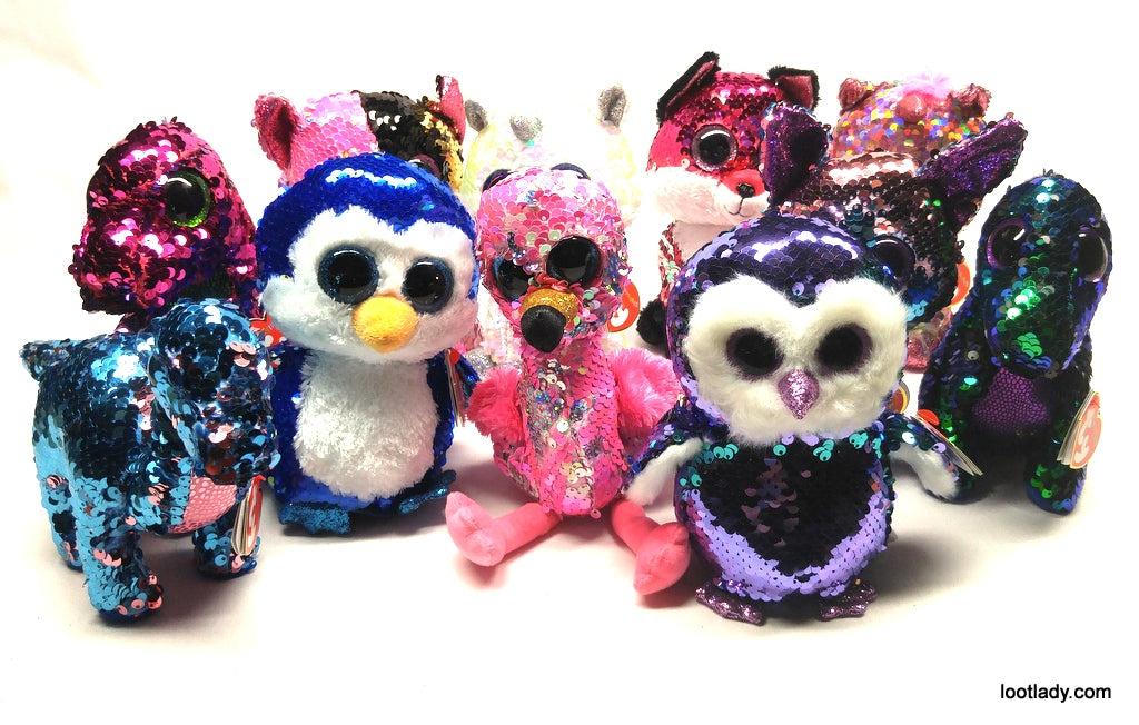 beanie babies sequins