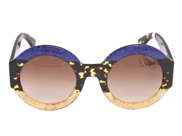 gucci gold glitter sunglasses