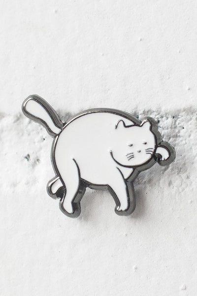 Stay Home Club Tip Toe Enamel Pin