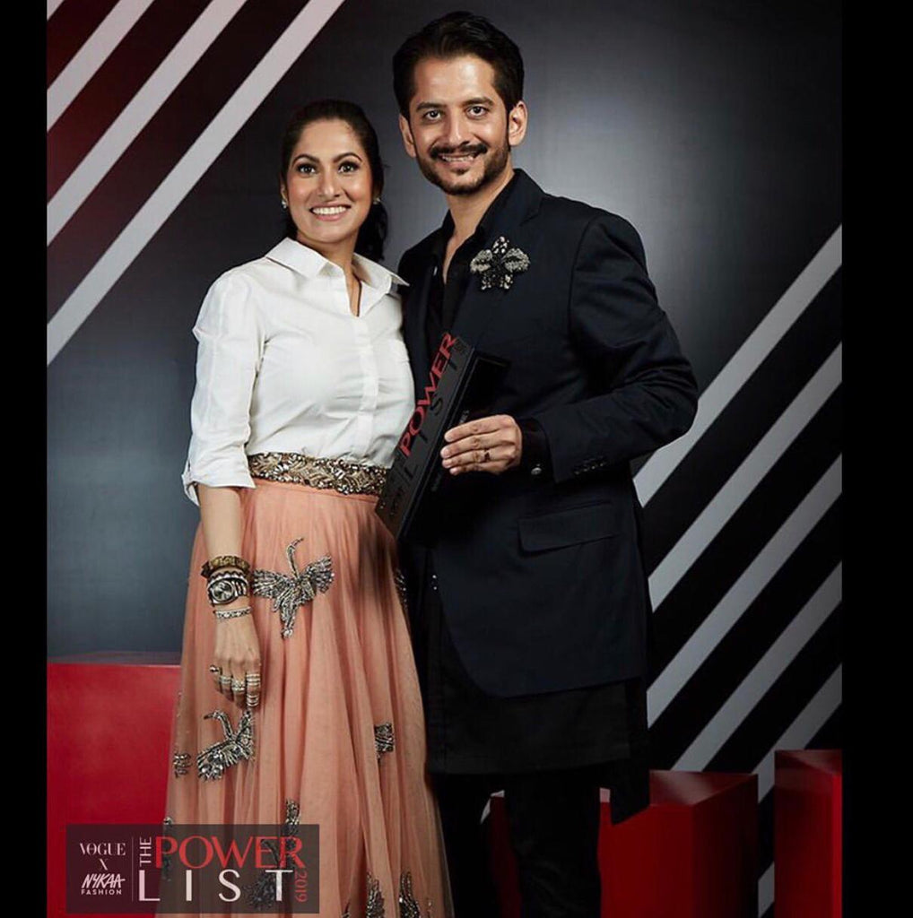 Jay and Deepa Lakhani at the Vogue Nykaa Power List Awards Ceremony