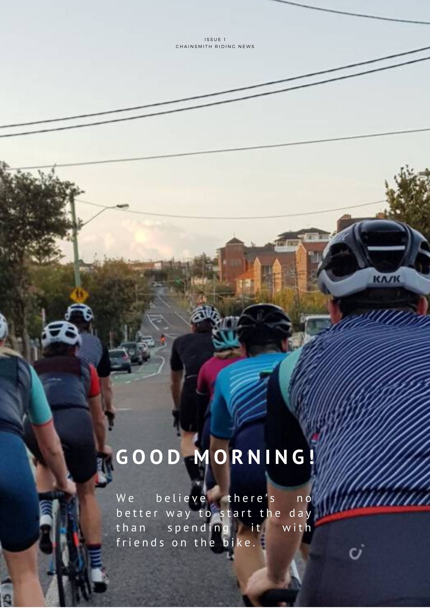 morning cycling bunch ride sydney