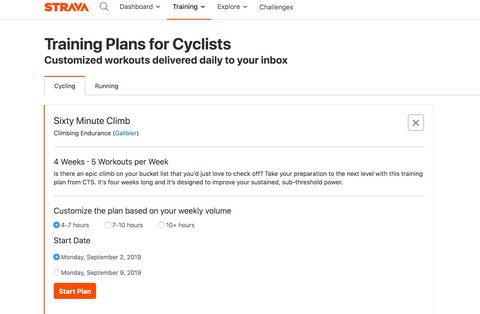 STRAVA SUMMIT TRAINING PROGRAM