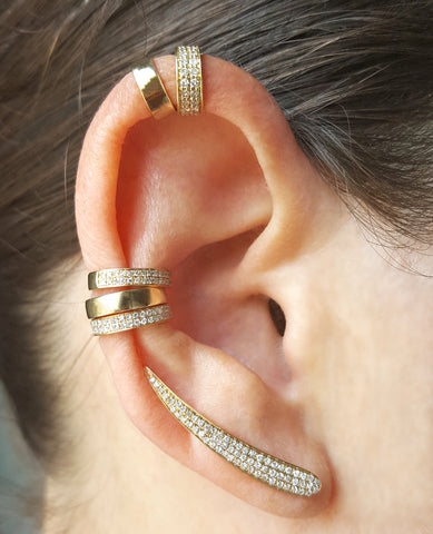 Layered Ear Cuffs 