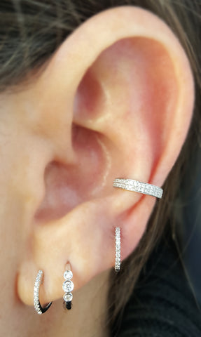 A Diamond Hoops Ear Story