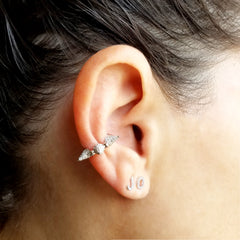 Diamond Spiked Earcuff