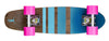 Ridge 22" Maple Wood Mini Cruiser Board: Number Three Dark Dye with 12 wheel colours