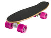 Ridge 22" Maple Wood Mini Cruiser Board: Number Three Dark Dye with 12 wheel colours