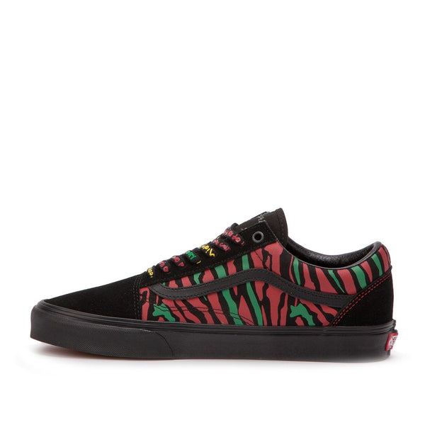 vans green and red