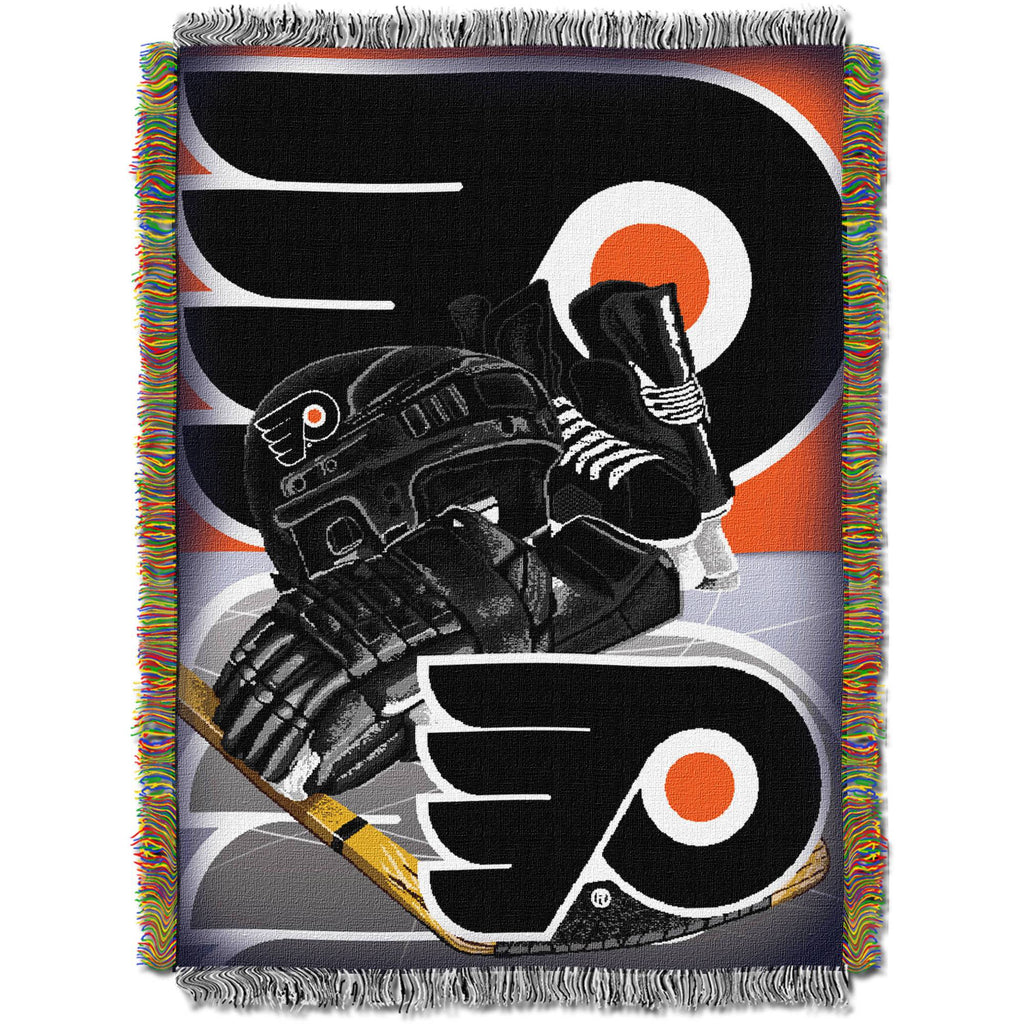 NHL 48" x 60" Home Ice Advantage Series Tapestry Throw, Flyers