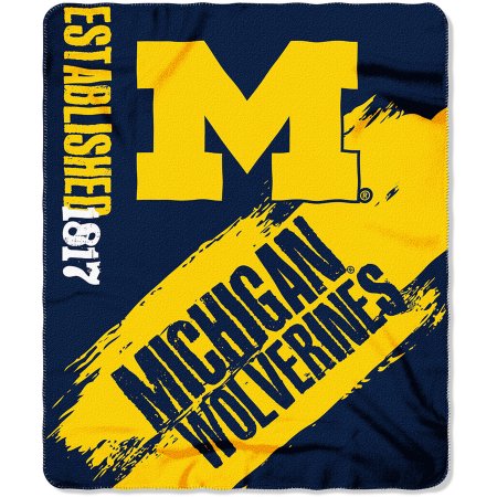 NCAA Michigan Wolverines 50" x 60" Fleece Throw