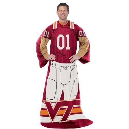 NCAA Player 48" x 71" Comfy Throw, Virginia Tech