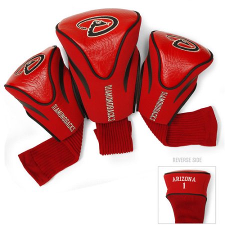 MLB Arizona Diamondbacks 3 Pack Contour Head Covers