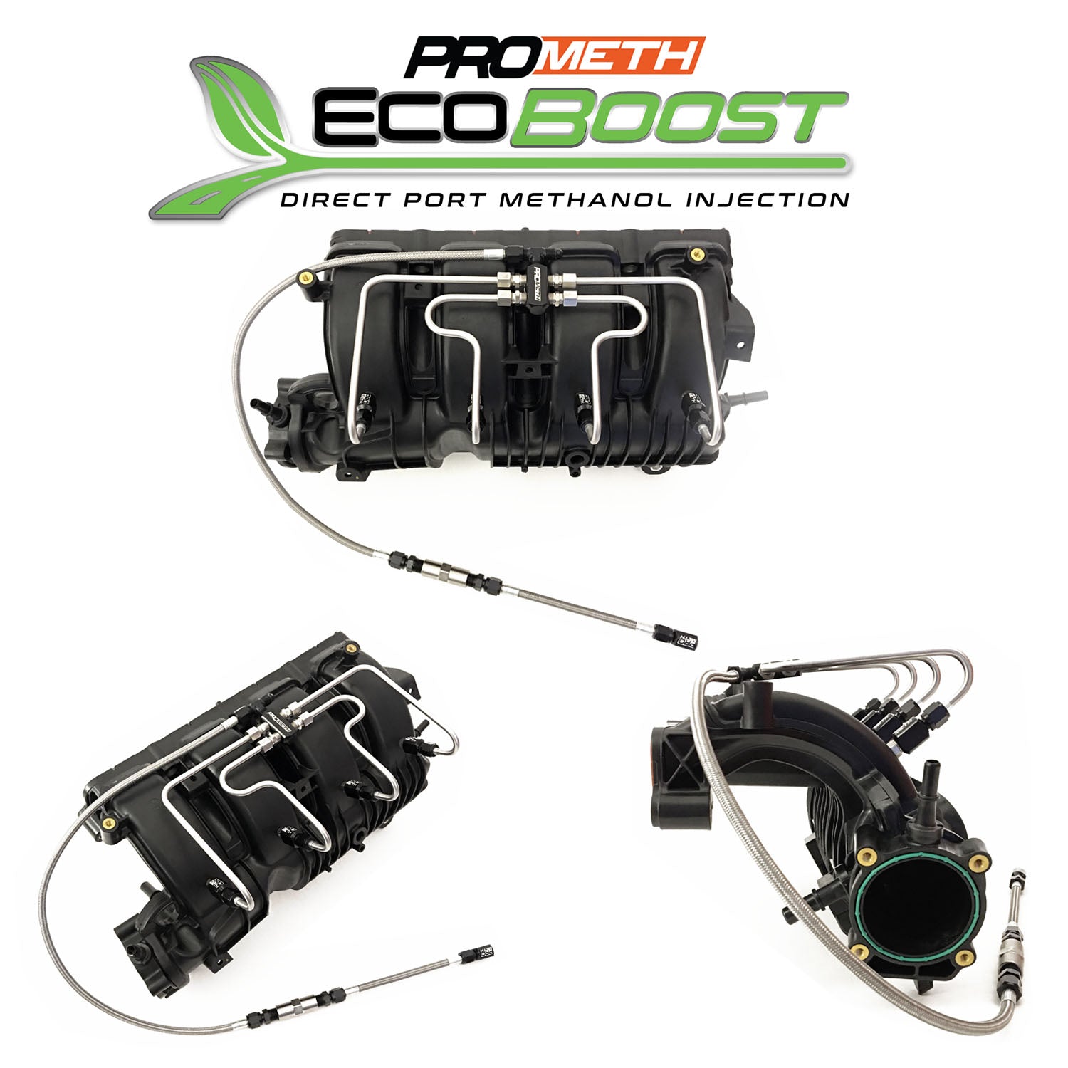 Ford Mustang Ecoboost Direct Port Methanol Injection System With Pre Compressor Nozzle