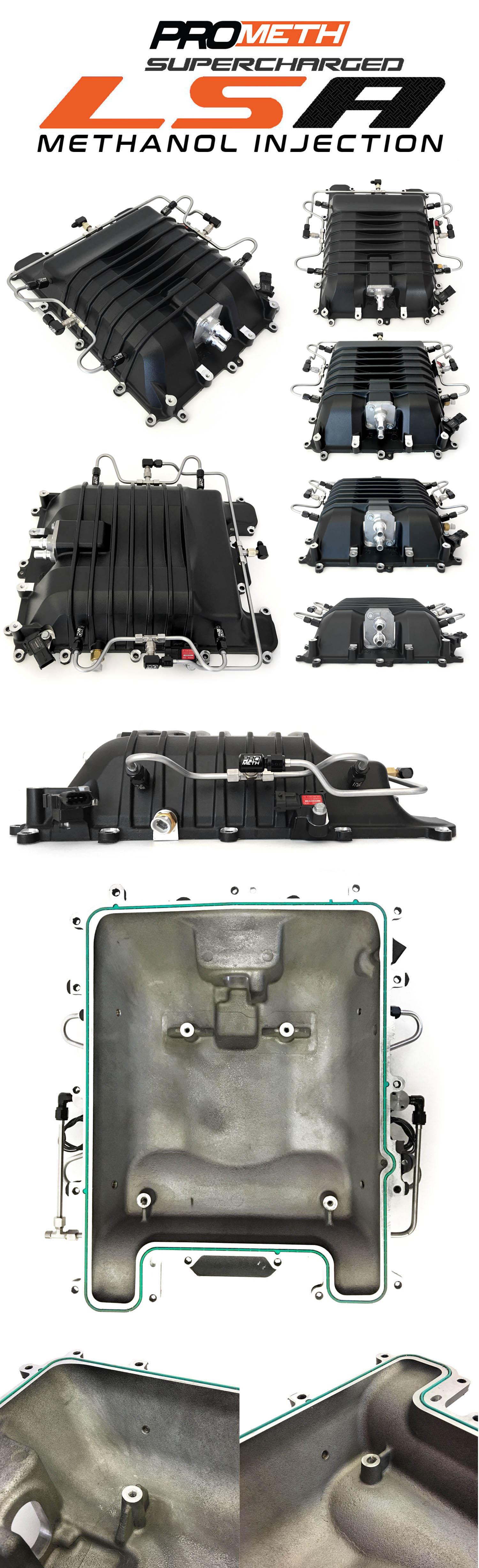 LSA Camaro & CTS-V Lid Methanol Injection System