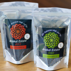 Arakai Estate Green Tea and Black Tea