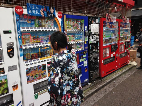 Vending machines in Japan