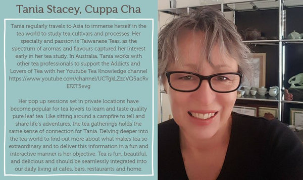 Tania Stacey Bio from Cuppa Cha