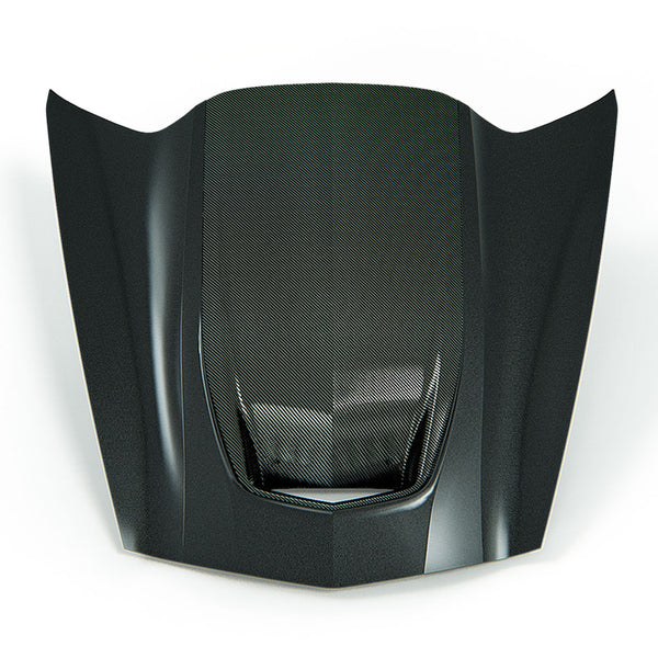 ACS Zero7 Extractor Carbon Hood with Exposed Carbon Weave