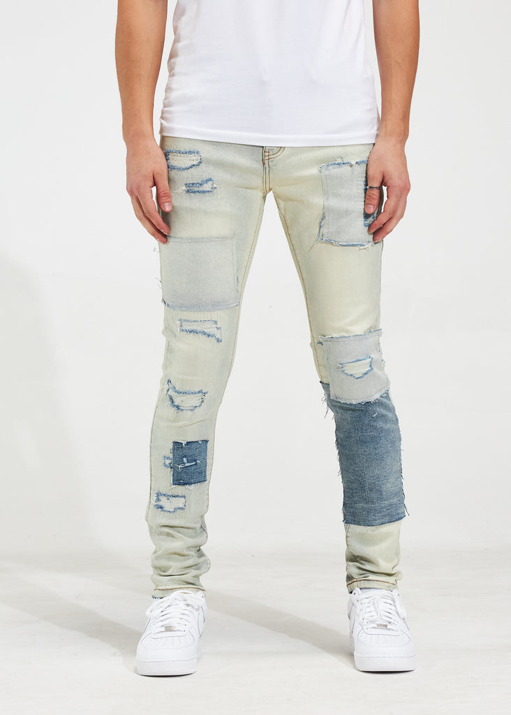 Off-White SLIM SPLIT JEANS DENIM 32 限定カラー 21600円 nods.gov.ag