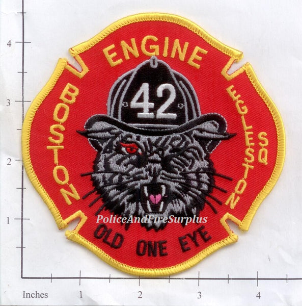 BOSTON FIRE DEPARTMENT ENGINE COMPANY 42 PATCH 