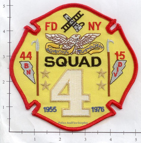 New York City Squad 4 Fire Patch v4
