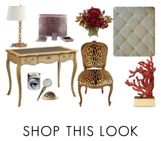 My Perfect Posh Gold Office - Shop The Look - Polyvore - catalina bond - NoticeBoardStore