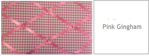 pink gingham memo board gifts for her under £20