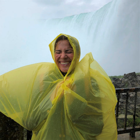 Lisa at Niagara Falls Canada