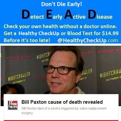 Bill Paxton Did Not Detect Early Active Disease