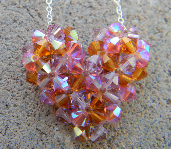 Custom Hearts - Birthstone Heart (3-Color)